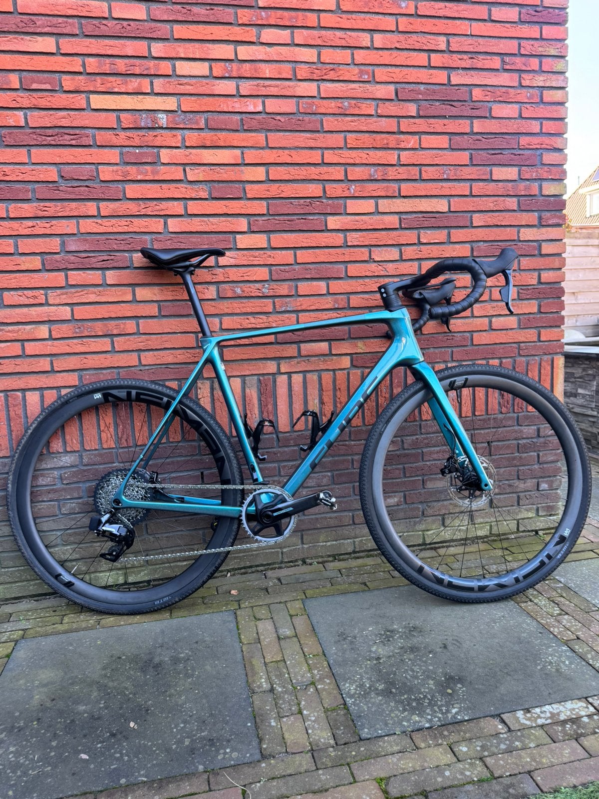 Nieuwstaat cube cross race c:68x slt 58cm, Fietsen en Brommers, Fietsen | Racefietsen, Overige merken, Carbon, Ophalen of Verzenden
