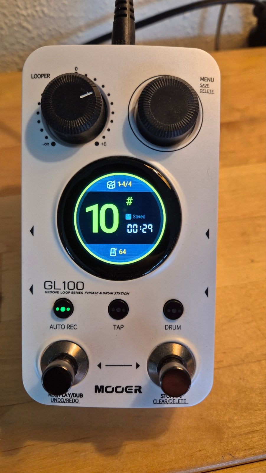 Mooer gl100 looper, Ophalen of Verzenden, Zo goed als nieuw, Overige typen