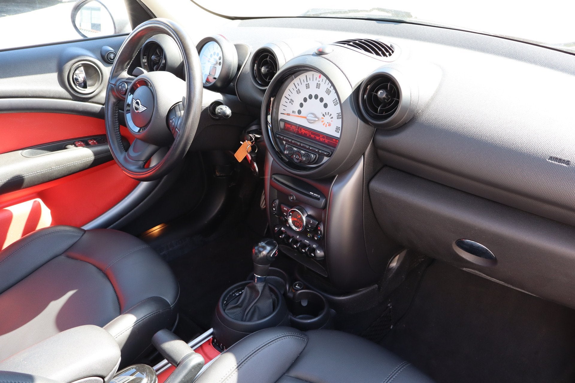 MINI Countryman 1.6 Cooper S ALL4 Chili Automaat! Panoramada, Auto's, Gebruikt, Leder, Vierwielaandrijving, 184 pk