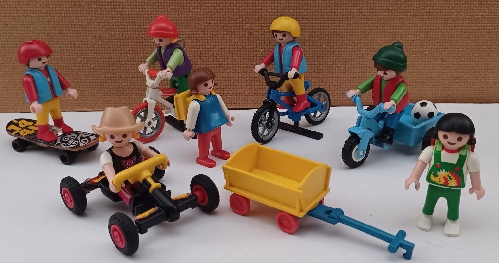 playmobil spelende kinderen, Verzenden, Gebruikt, Losse onderdelen
