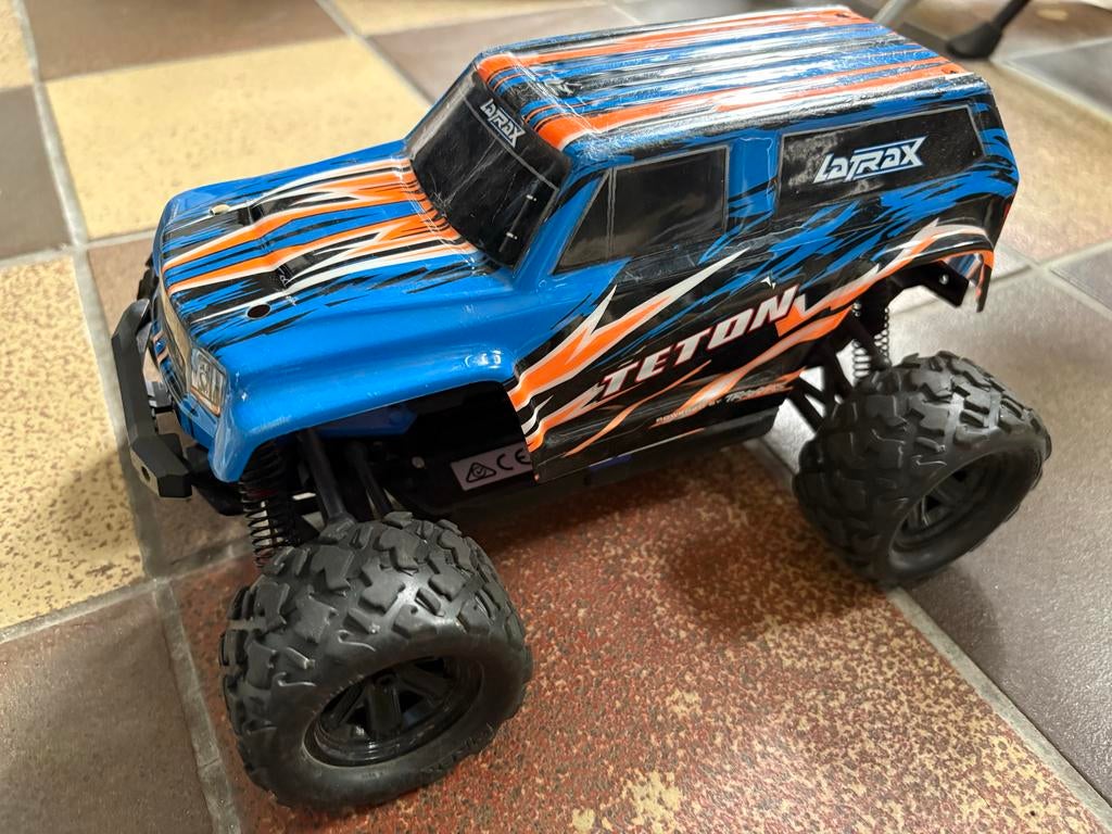 LaTrax Teton RC auto - Defect voor onderdelen/sleutelaar, Elektro, Gebruikt, Auto offroad, Ophalen of Verzenden
