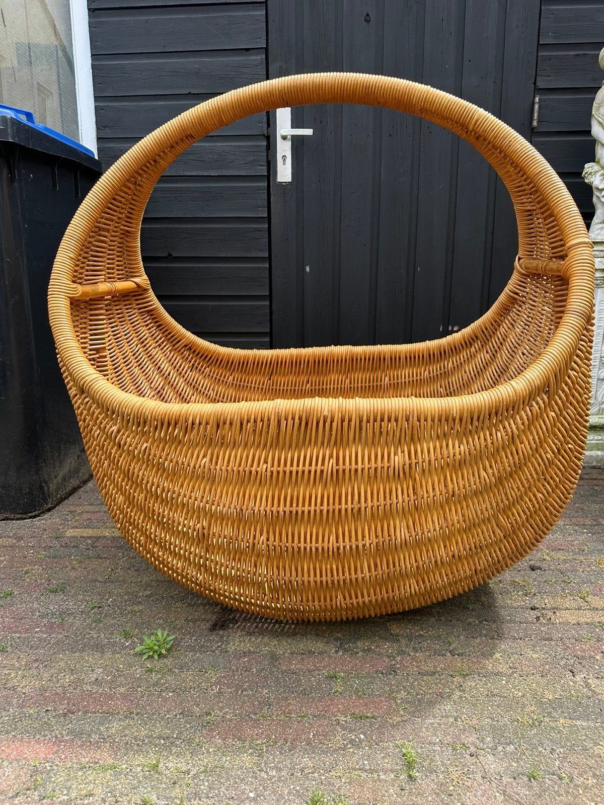 Rotan Celine Wieg, Ophalen, Zo goed als nieuw, Wieg