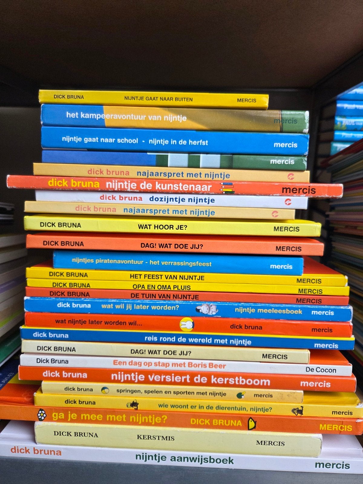 41x Nijntje / Dick Bruna boeken + 55x Woezel en Pip boeken, Ophalen of Verzenden, Zo goed als nieuw