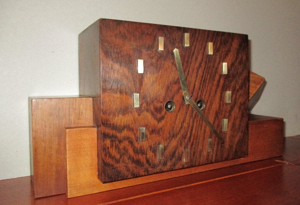 Leuk kubistisch Art Deco klokje, Ophalen