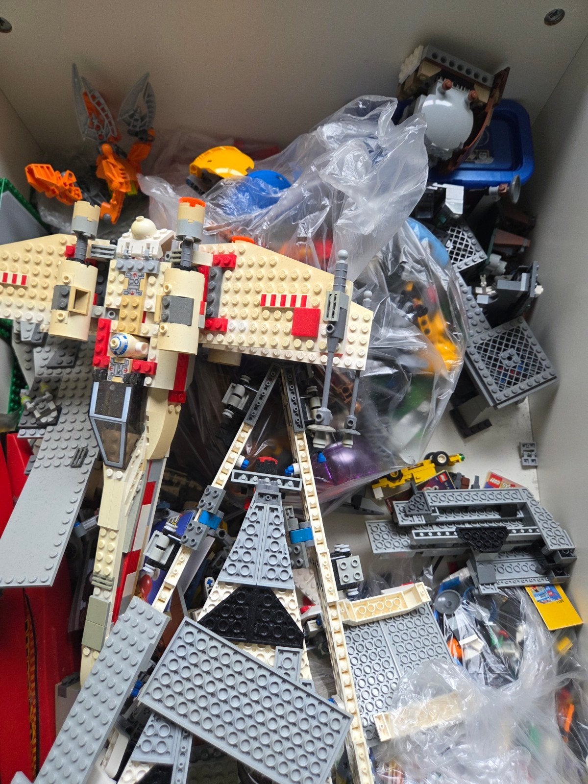 LEGO Star Wars-partij: Star Destroyer 6211, Endor, TIE, Bion
