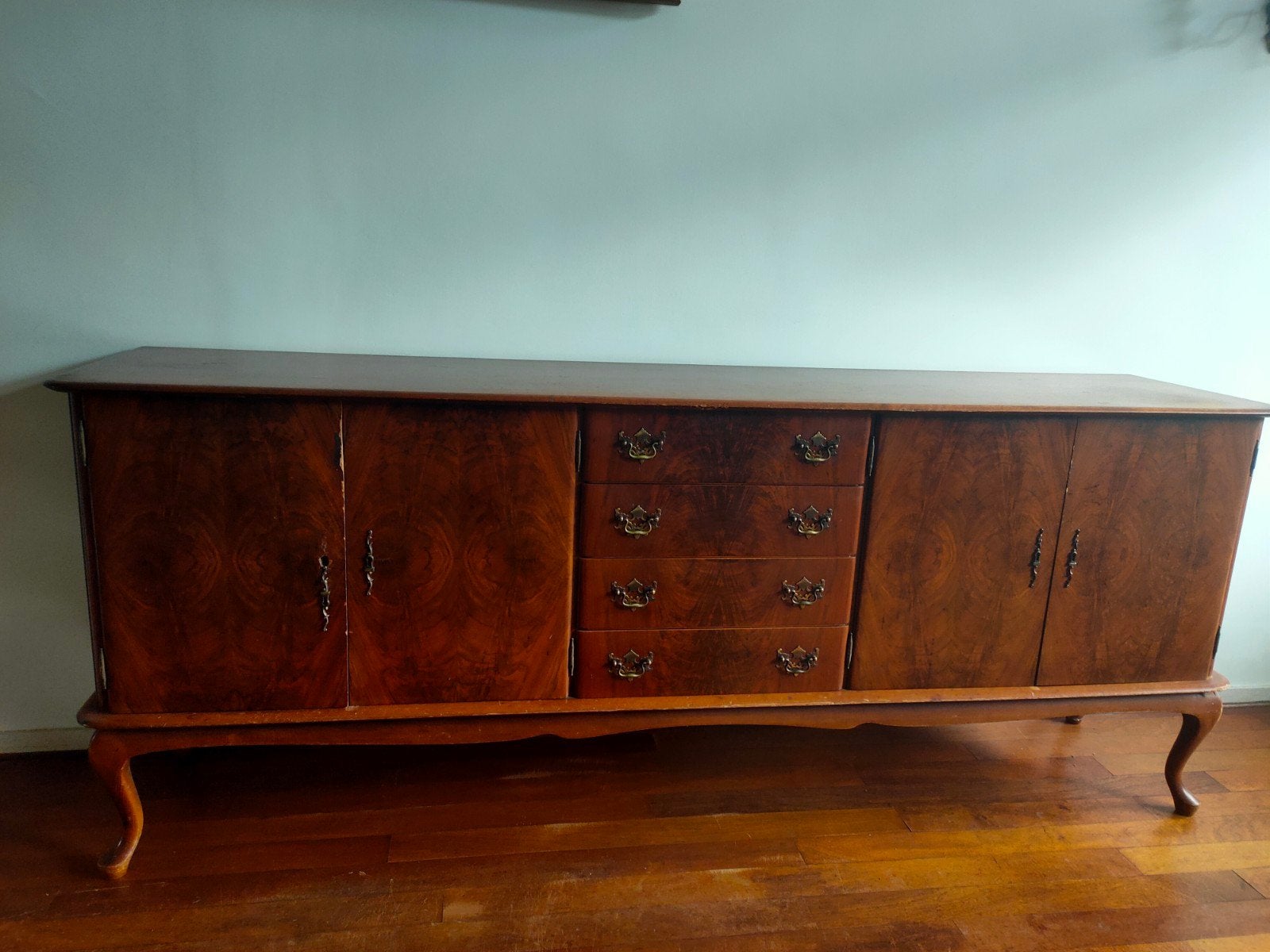 Vintage Dressoir Opknapper, Ophalen, Gebruikt, Vintage, 200 cm of meer
