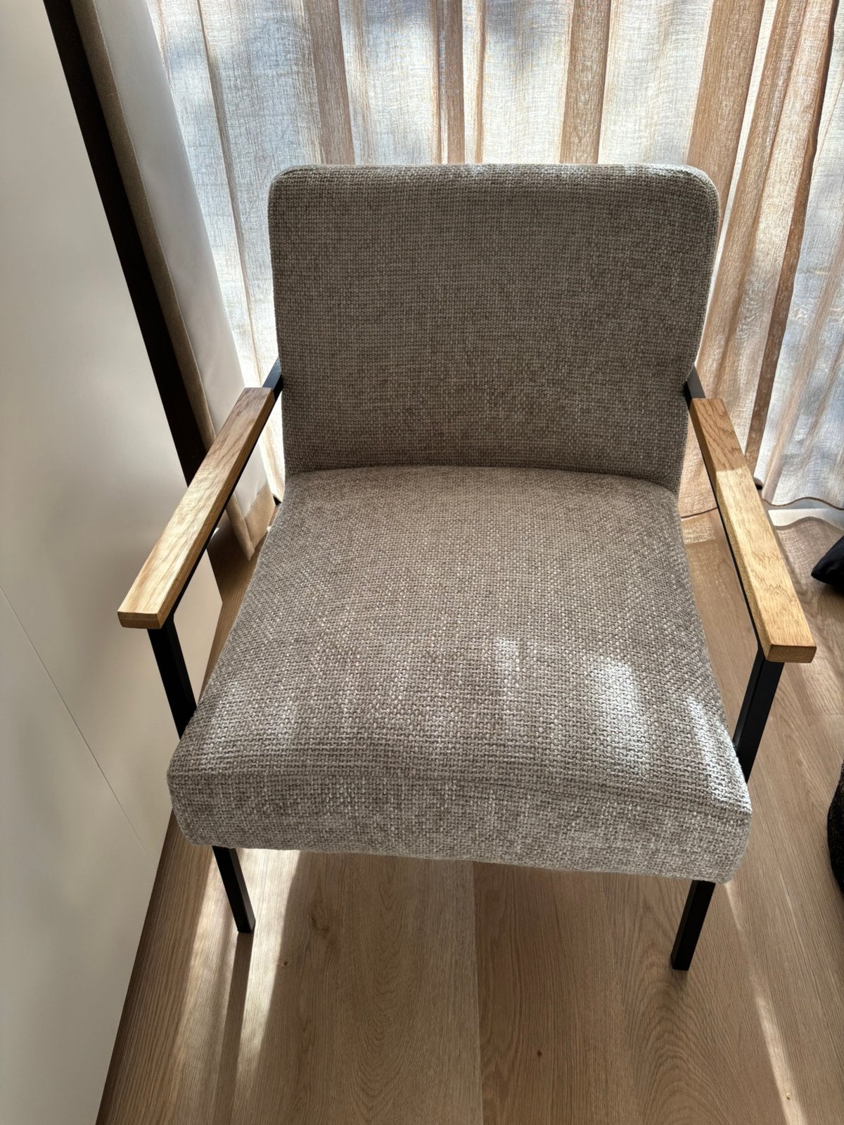 Woonexpress fauteuil, Ophalen, Zo goed als nieuw, Eén, Stof