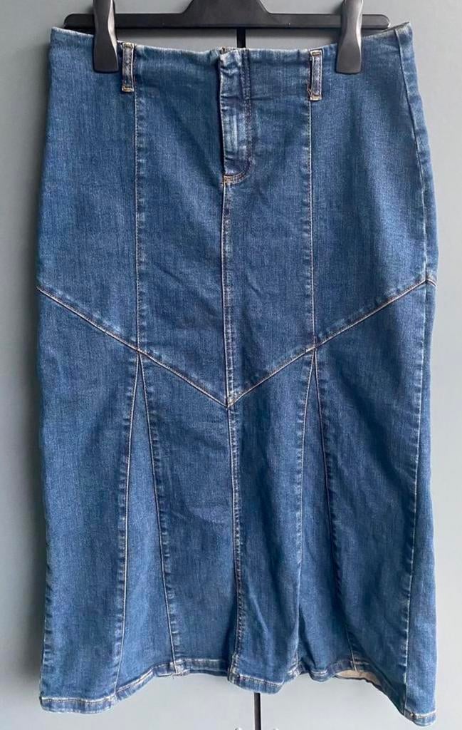 Spijkerrok van NA-KD..mt:38, Kleding | Dames, Rokken, Maat 38/40 (M), B, Blauw, Ophalen of Verzenden