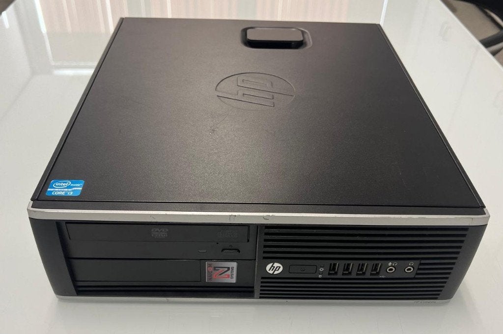 HP Compaq desktop PC met DVD drive Core I3 Hewlett Packard, Computers en Software, Desktop Pc's, Gebruikt, Hewlett Packard (HP)