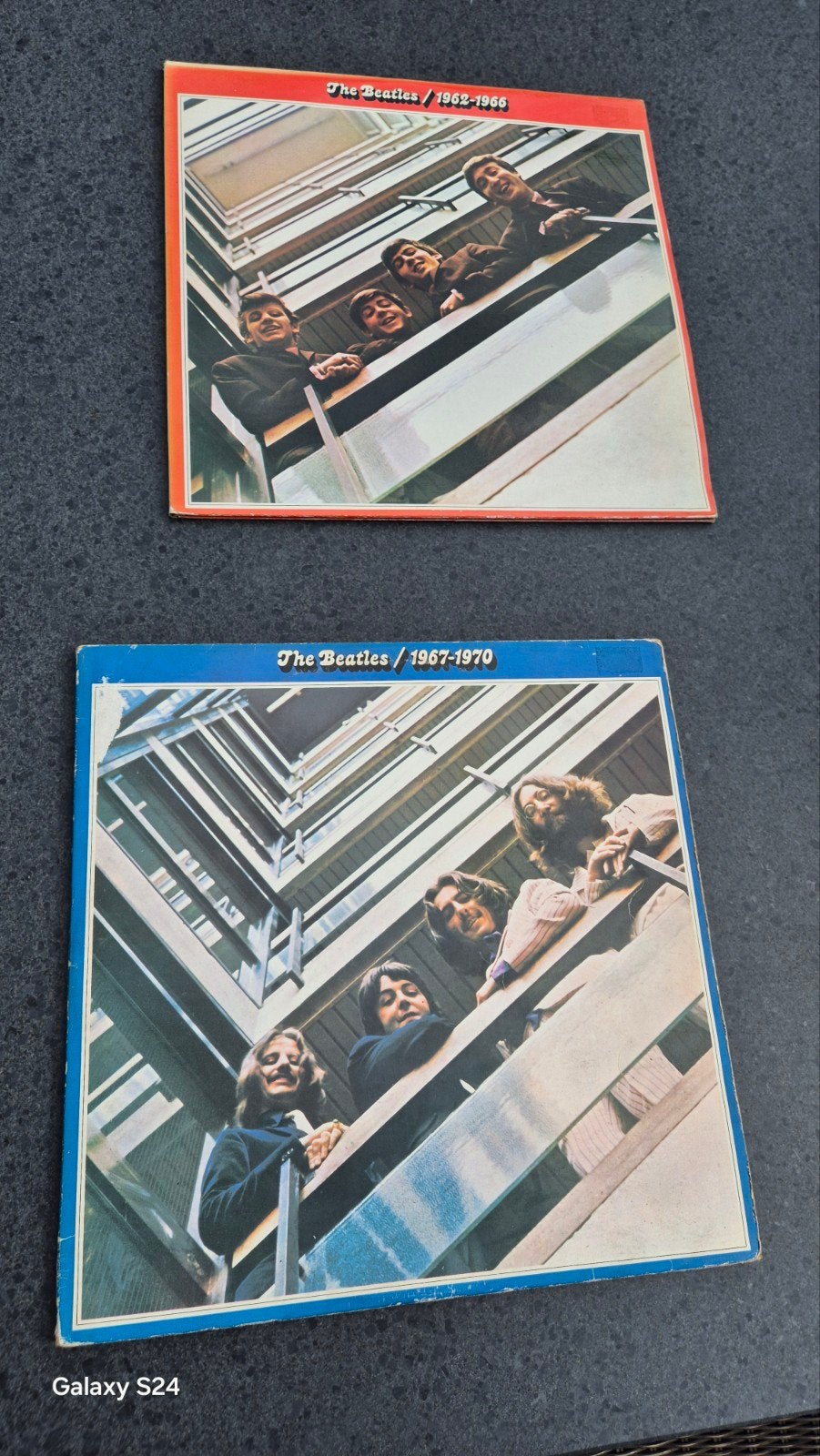 The Beatles 1962-1966 (Red Album) & 1967-1970 (Blue Album), Cd's en Dvd's, Vinyl | Pop, Gebruikt, Pop, Complilatie, Ophalen of Verzenden