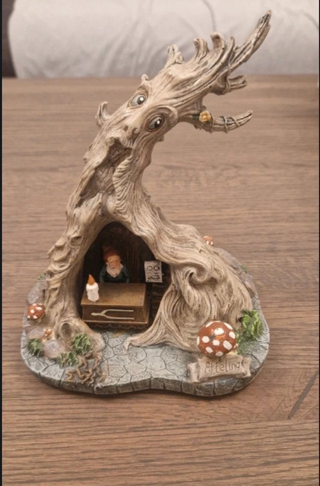 Efteling beeldje - Kabouterboom, Verzamelen, Ophalen of Verzenden, Zo goed als nieuw, Beeldje of Poppetje