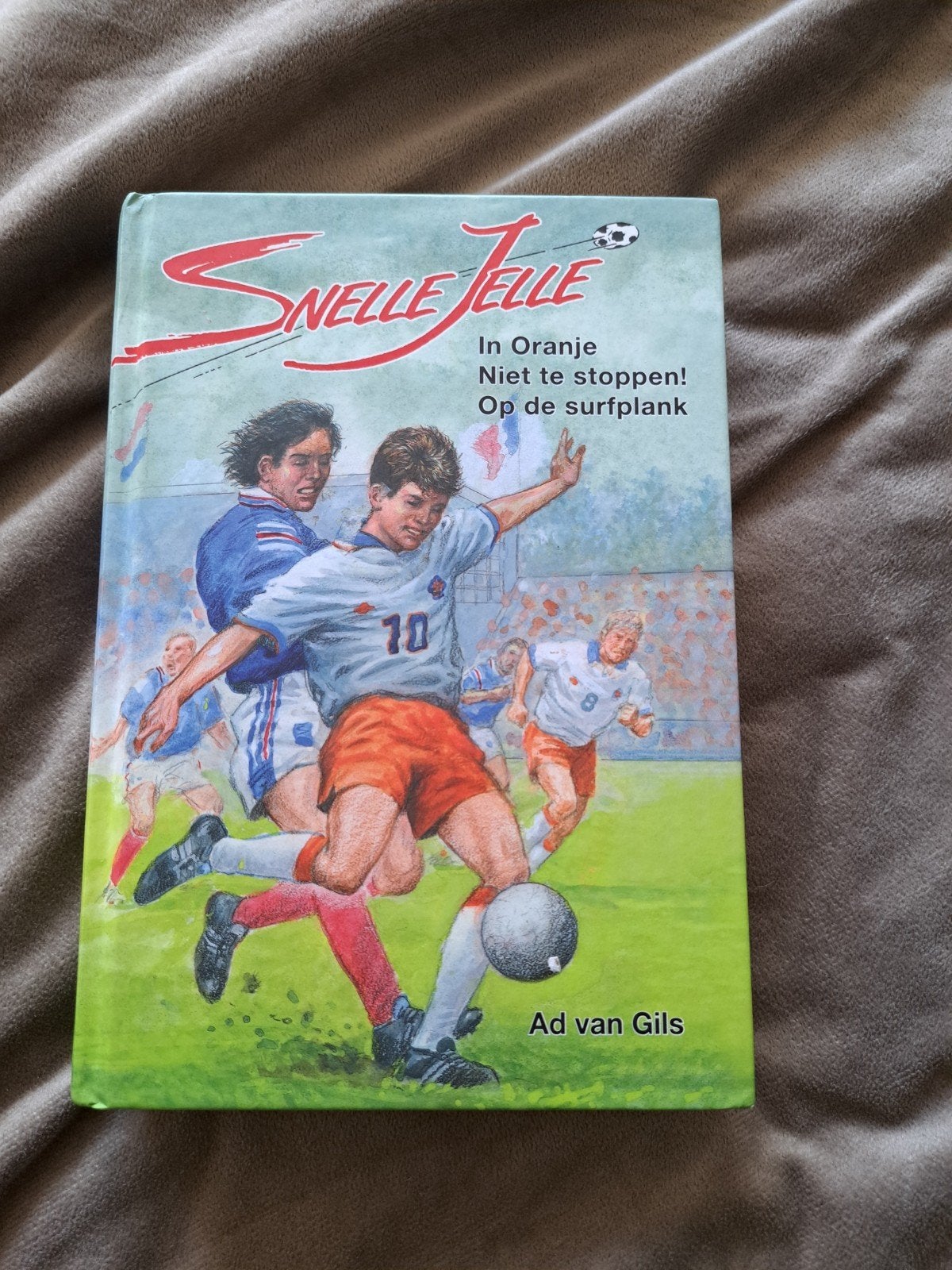 Snelle Jelle: In Oranje, Niet te stoppen!, Op de surfplank, Boeken, Ophalen of Verzenden, Zo goed als nieuw, Ad van Gils, Fictie algemeen