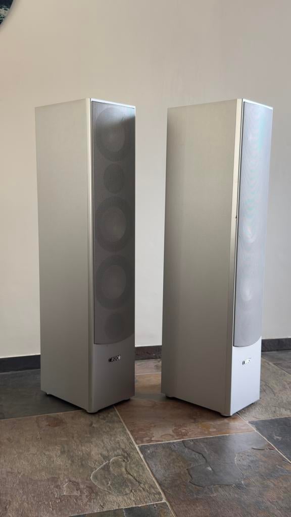 Canton GLE 490 vloerstaande luidsprekers (set), Audio, Tv en Foto, Luidsprekers, Zo goed als nieuw, 120 watt of meer, Front, Rear of Stereo speakers