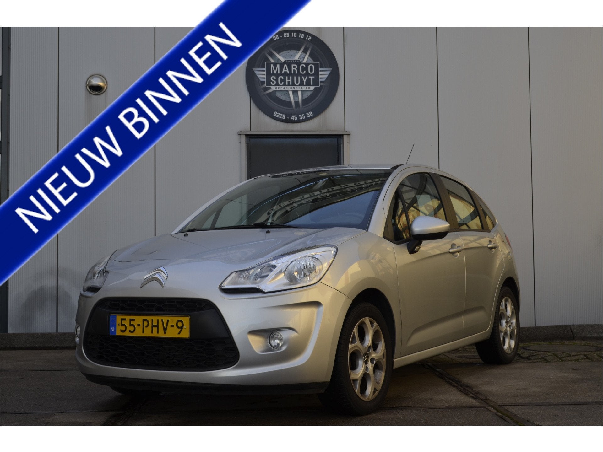 Citroën C3 1.4 VTi Dynamique (bj 2011), Voorwielaandrijving, Euro 5, Stof, Zwart