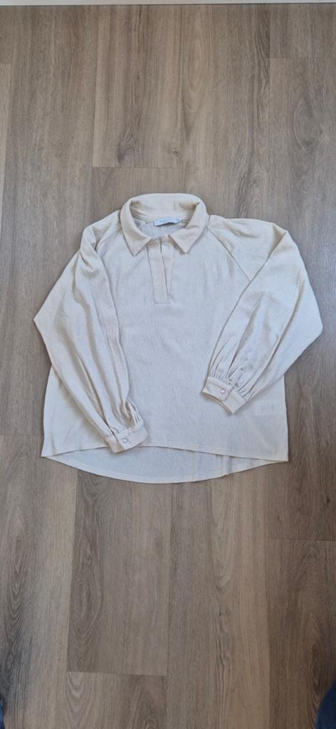 Champagne kleurige blouse, costes, maat m/l, Kleding | Dames, Blouses en Tunieken, Maat 38/40 (M), Beige, Ophalen of Verzenden