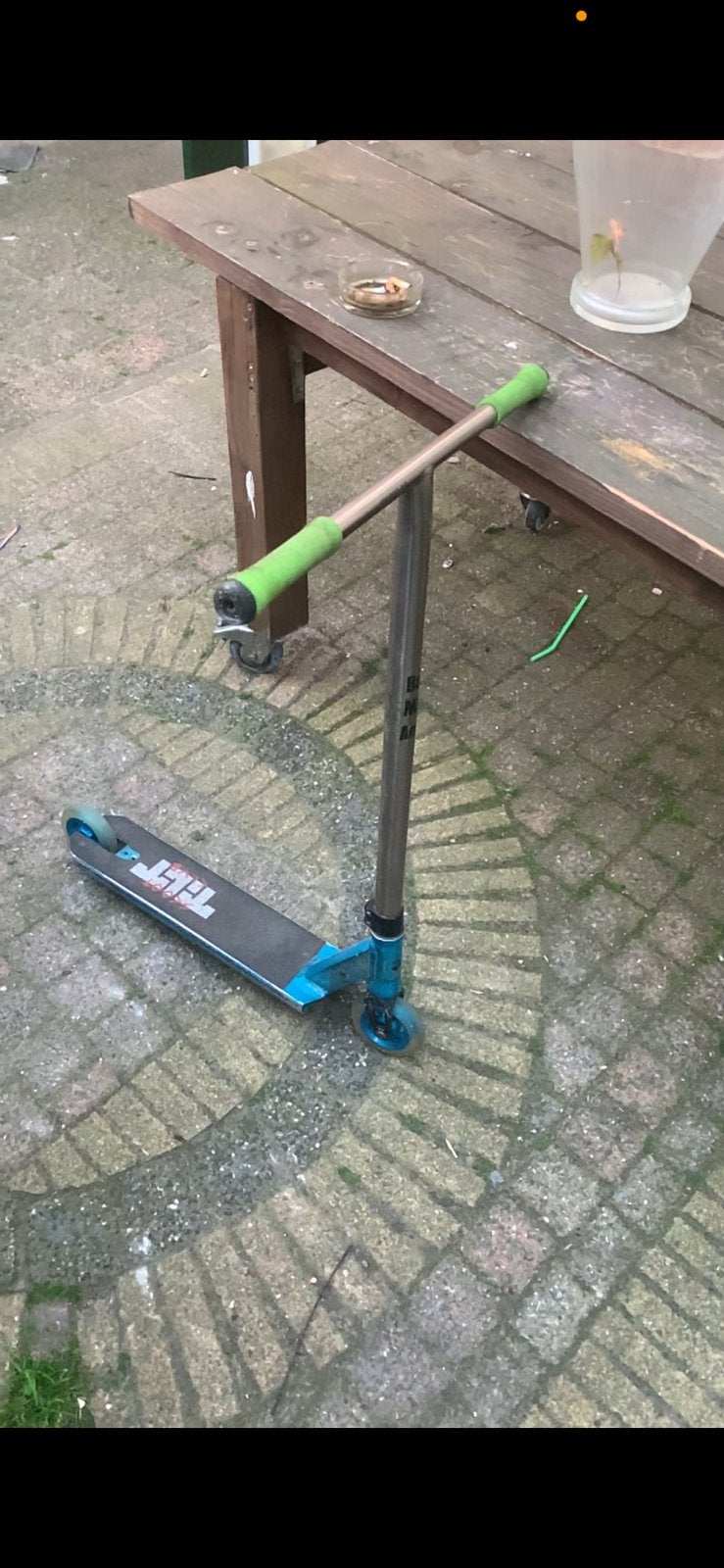 Custom stuntstep, Fietsen en Brommers, Steps, Ophalen, Zo goed als nieuw