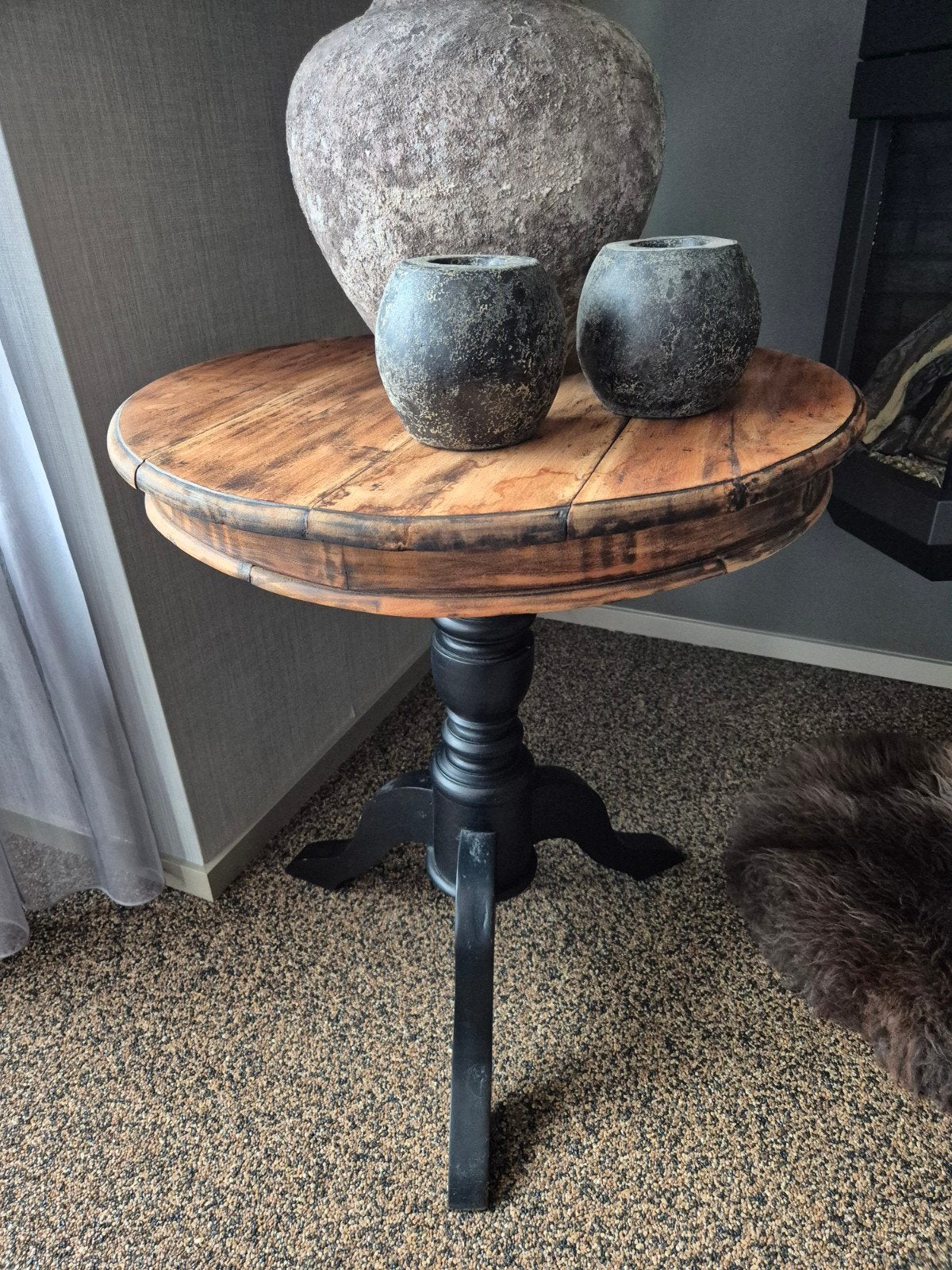 Wijn tafel, Ophalen, Zo goed als nieuw, Rechthoekig, 50 tot 100 cm
