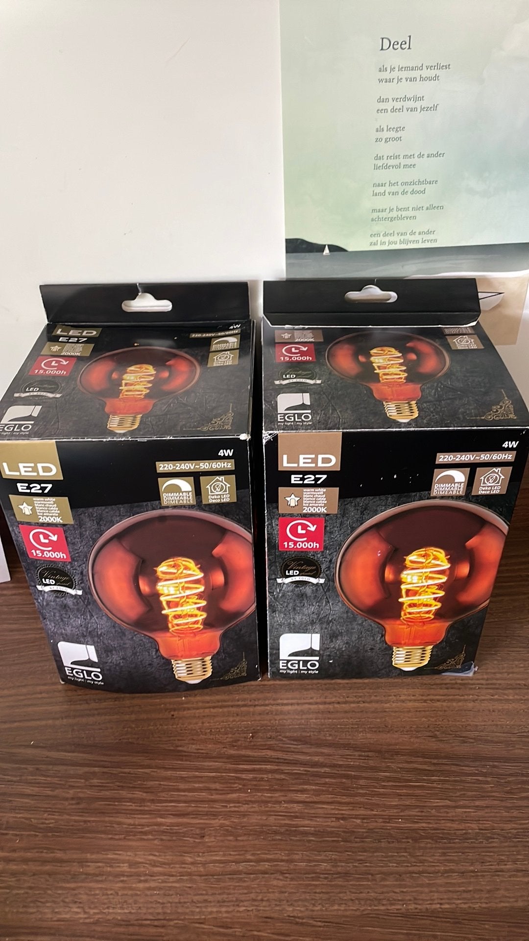 Lampen van de hornbach, Ophalen, Led-lamp, Minder dan 30 watt, Nieuw