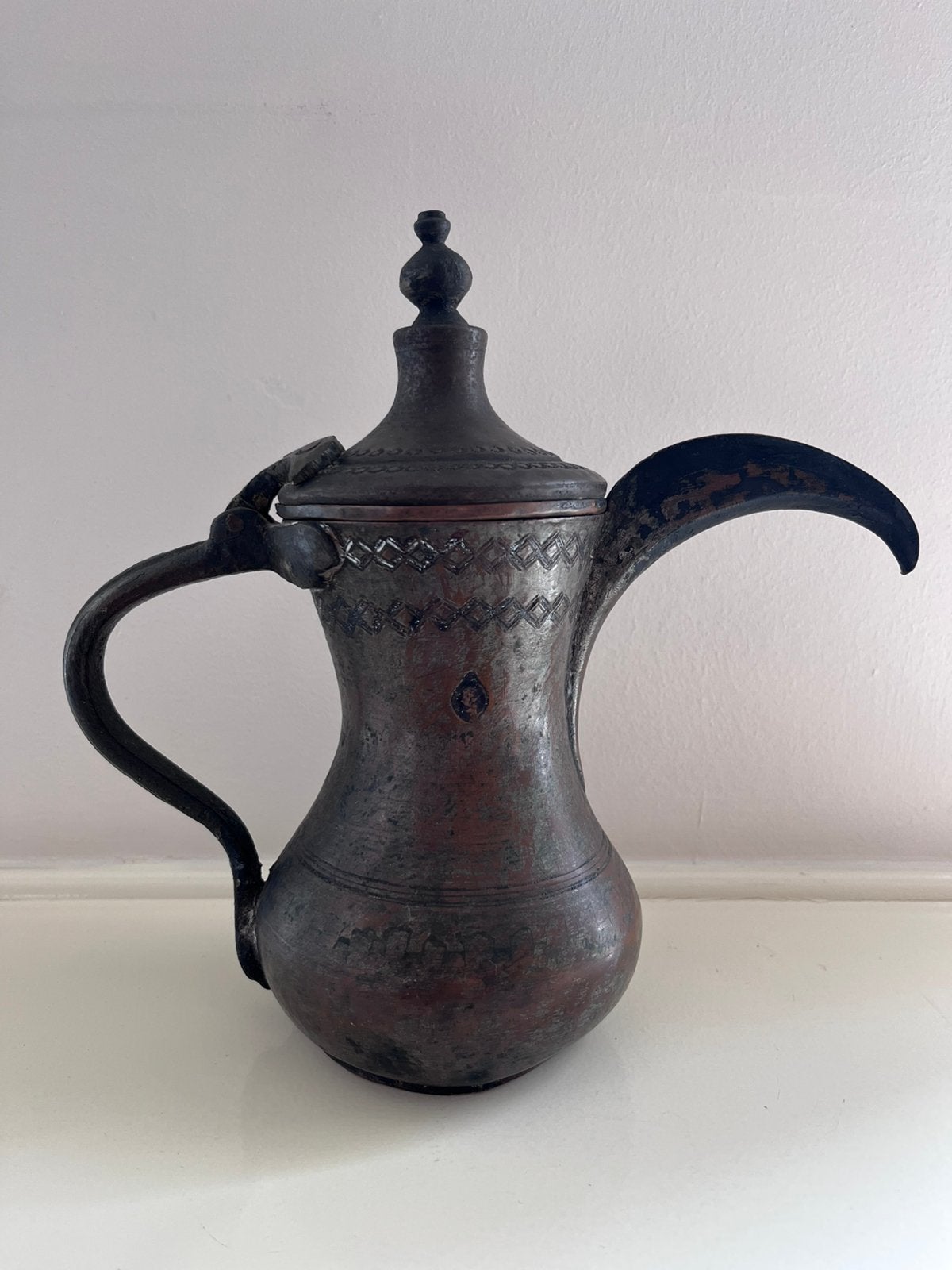 Oude vintage Arabische dallah, Ophalen of Verzenden