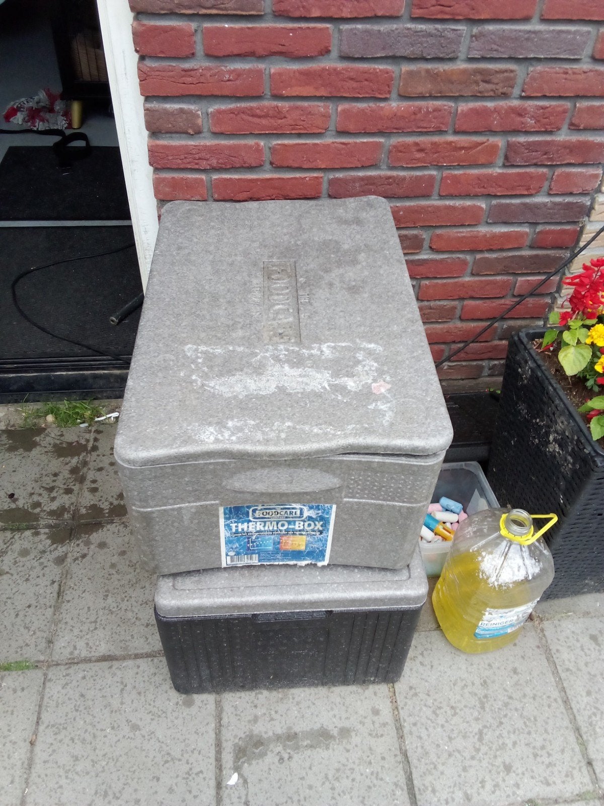 Thermo-box / Koelbox - 2 suks, Ophalen, Gebruikt, Koelbox, Koelelement