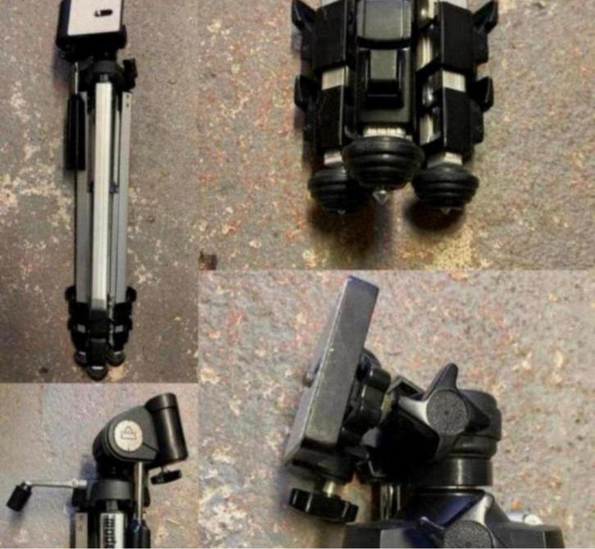 Lichtgewicht statief Exelas 323B max 135 cm Verstelbare poot, Ophalen of Verzenden, Gebruikt