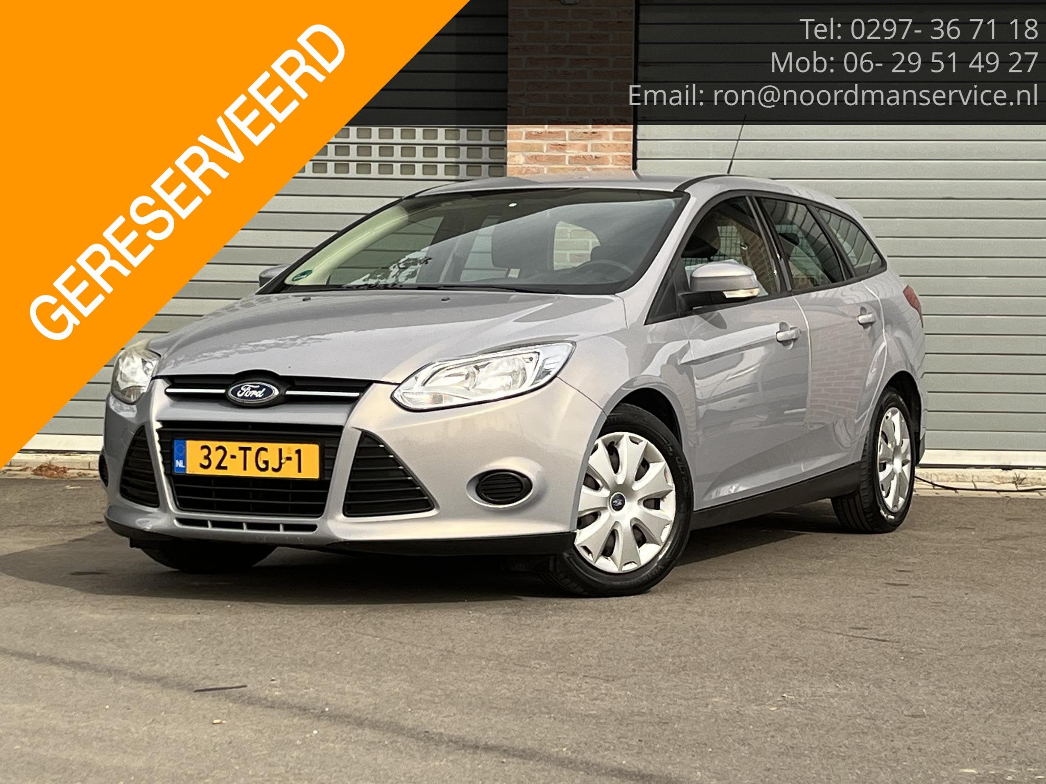 Ford Focus Wagon 1.6 EcoBoost Lease Trend, Auto's, Ford, Gebruikt, 4 cilinders, 150 pk, Origineel Nederlands