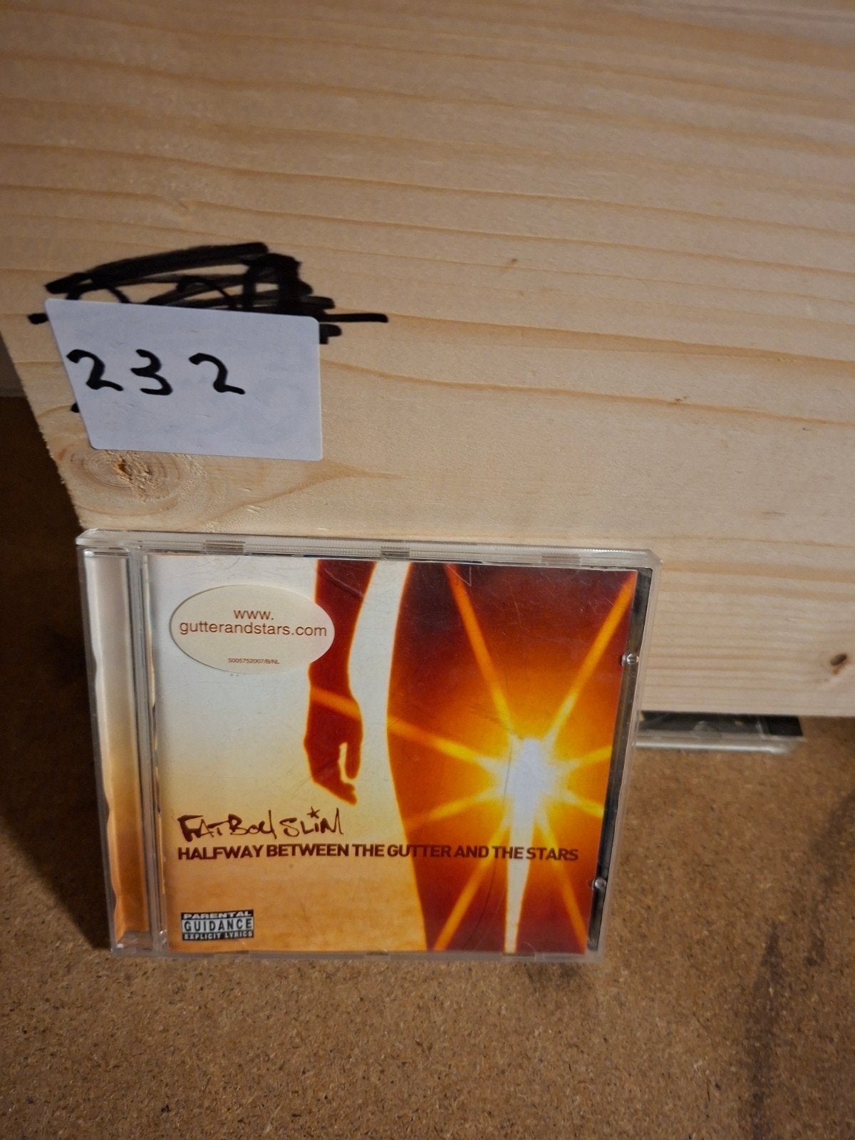 Fatboy Slim - Halfway Between the Gutter and the Stars CD, Gebruikt, Dance, Ophalen of Verzenden, Inclusief doosje
