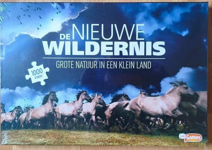 Puzzel De Nieuwe Wildernis 1000 stukjes - Nieuw, Hobby en Vrije tijd, Denksport en Puzzels, Ophalen of Verzenden, 500 t/m 1500 stukjes