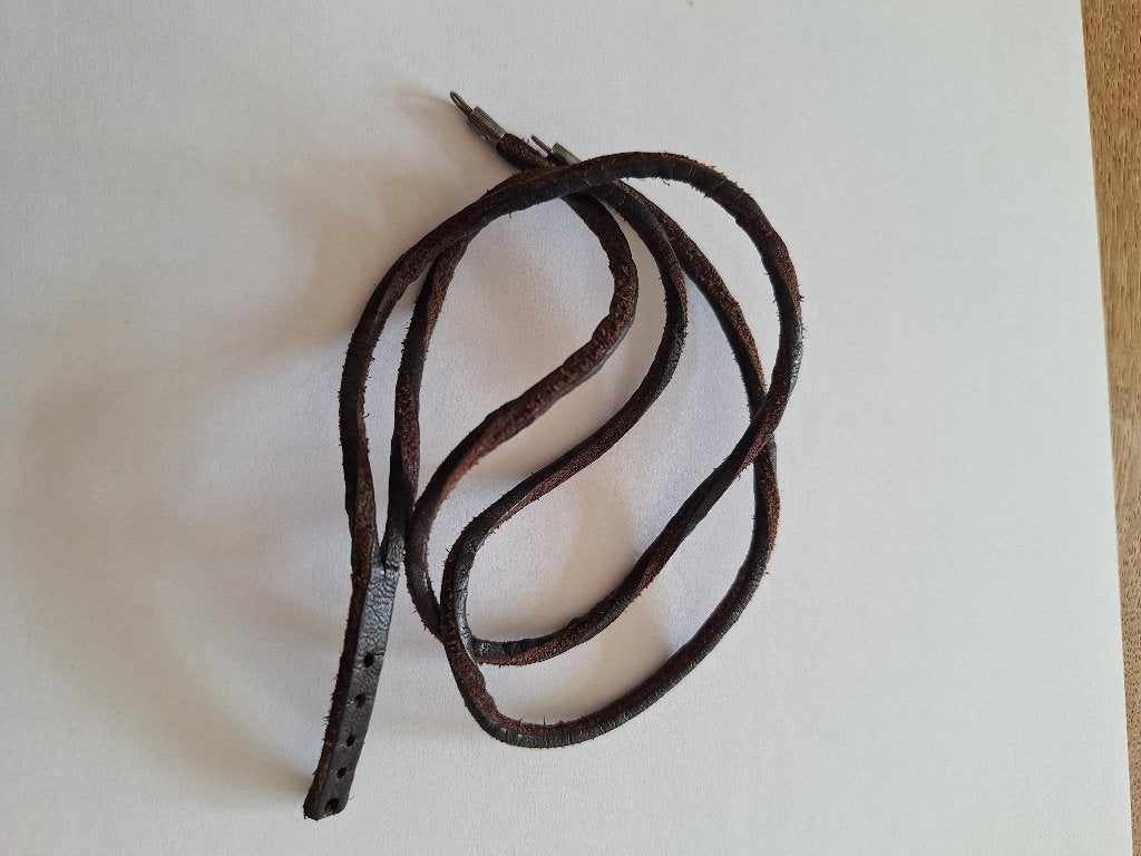 Trollbeads bruine armband leer, Overige materialen, Ophalen of Verzenden, Zo goed als nieuw, Trollbeads