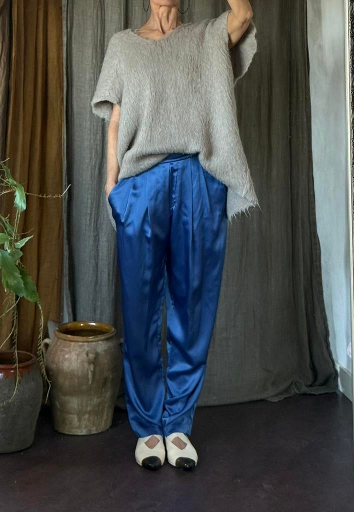 Prachtige zijden broek forte forte mt 2 vib laatste kans🦋, Kleding | Dames, Ophalen of Verzenden, Zo goed als nieuw, Maat 38/40 (M)