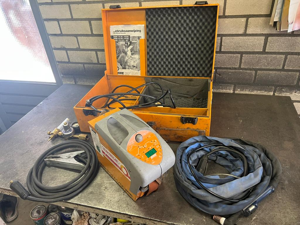 Rehm TIG lasapparaat ACDC, Doe-het-zelf en Verbouw, Ophalen of Verzenden, Zo goed als nieuw, 150 tot 250 ampère, Tig