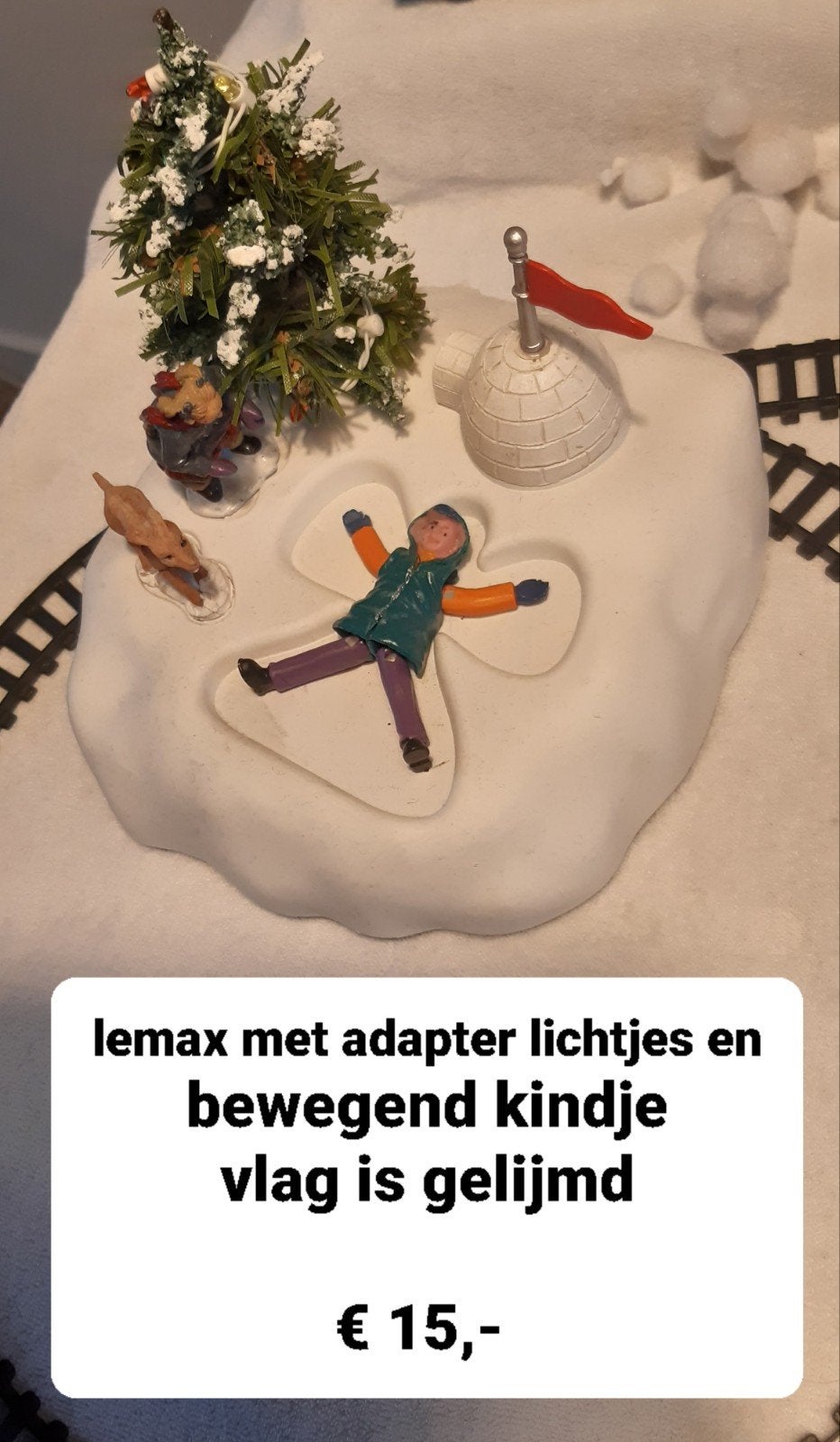 Kerst : Lemax Luville en onbekend, Ophalen of Verzenden, Gebruikt