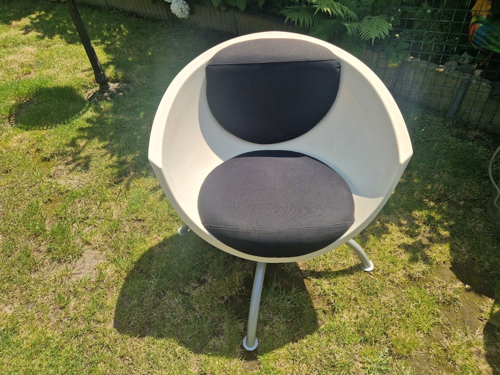 Ikea Gubbo design Vintage Mia Gammelgaard, Ophalen, Gebruikt, Wit, Design stoel
