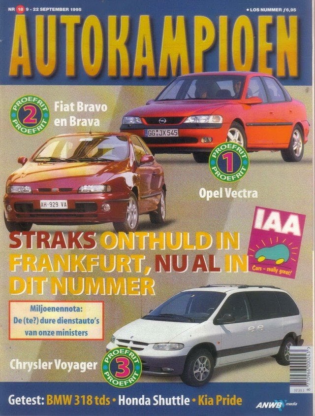Autokampioen 18 1995 : Mega Tjaffer - Simca Matra Rancho, Ophalen of Verzenden, Gelezen, Algemeen