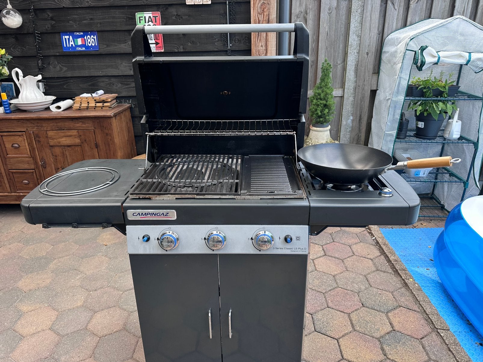 Campingaz 3 BBQ, Ophalen, Zo goed als nieuw, Campingaz