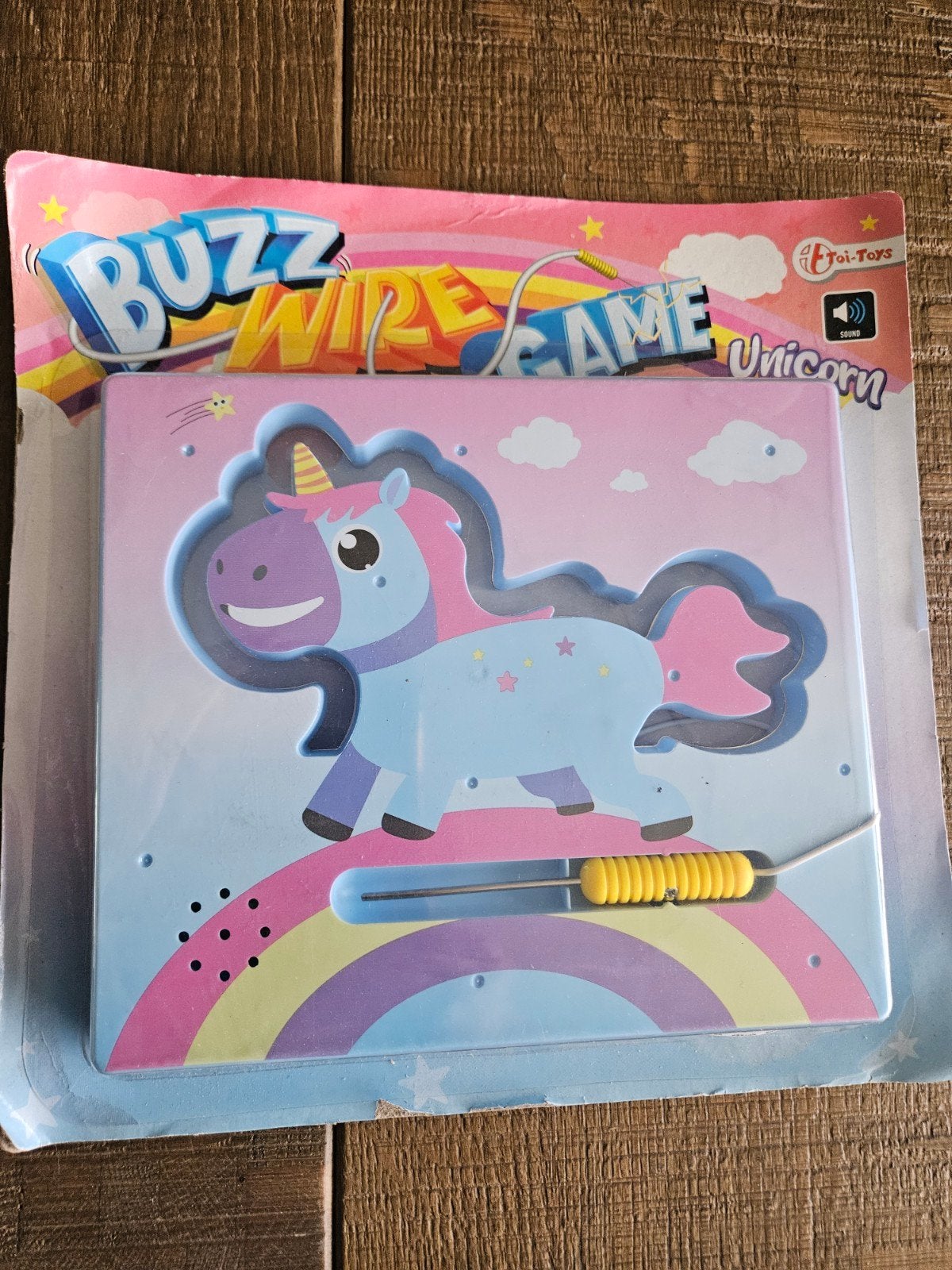 Buzz Wire Game Eenhoorn - Behendigheidsspel, Ophalen of Verzenden, Nieuw, Elektronica, Met geluid