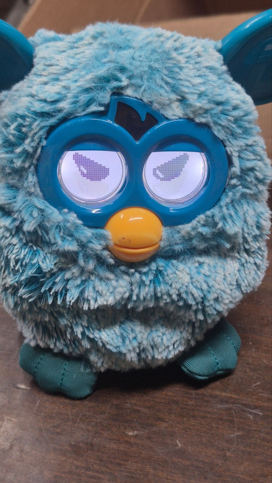 Furby 2012 Blauw Interactief Knuffeldier Hasbro, Gebruikt, Overige merken, Overige karakters, Overige typen