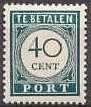 Curacao Port 42 ongebruikt 1948-49, Postzegels en Munten, Postzegels | Nederlandse Antillen en Aruba, Ophalen of Verzenden, Postfris