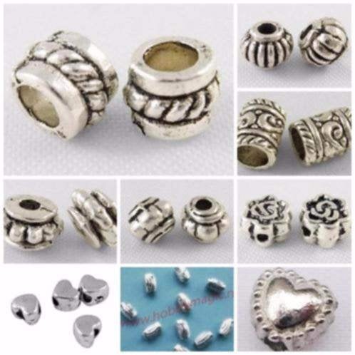 TIBETAANS ZILVEREN kralen spacers links bedels, Info@hobbymagic.nl, Kraal, Hobbymagic, Nieuw