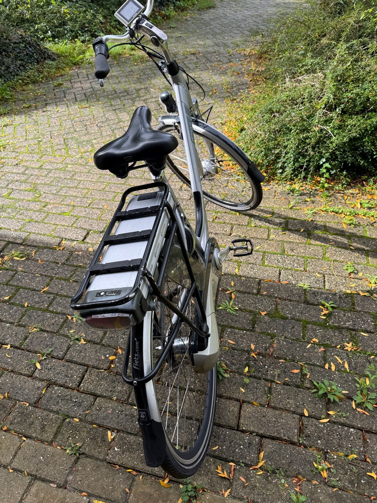 iCycle elektrische fiets met 7 versnellingen en 12 Ah accu, Gebruikt, 50 km per accu of meer, 55 tot 59 cm, Ophalen