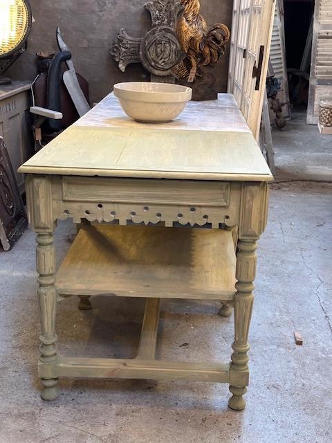 robuuste werktafel keukeneiland tafel snijtafel dressoir, Doe-het-zelf en Verbouw, Ophalen of Verzenden, Gebruikt