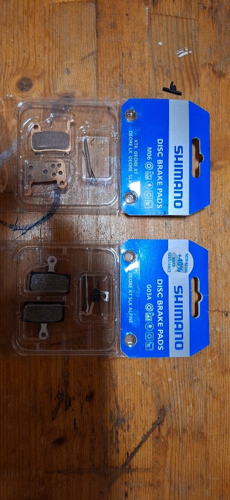 Remblokjes (nieuw) voor schijfremmen, Remmen, Gravelbike, Overige materialen, Nieuw