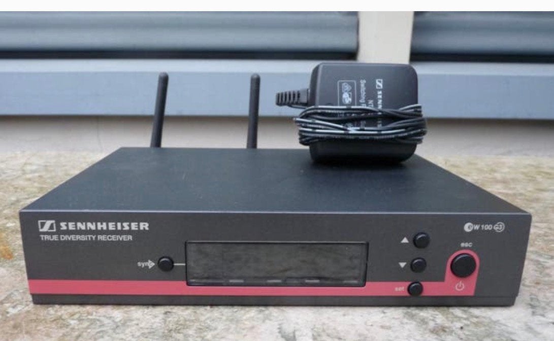 Sennheiser G3 EW100 True Diversity Ontvanger, Muziek en Instrumenten, Microfoons, Gebruikt, Overige typen, Draadloos, Ophalen