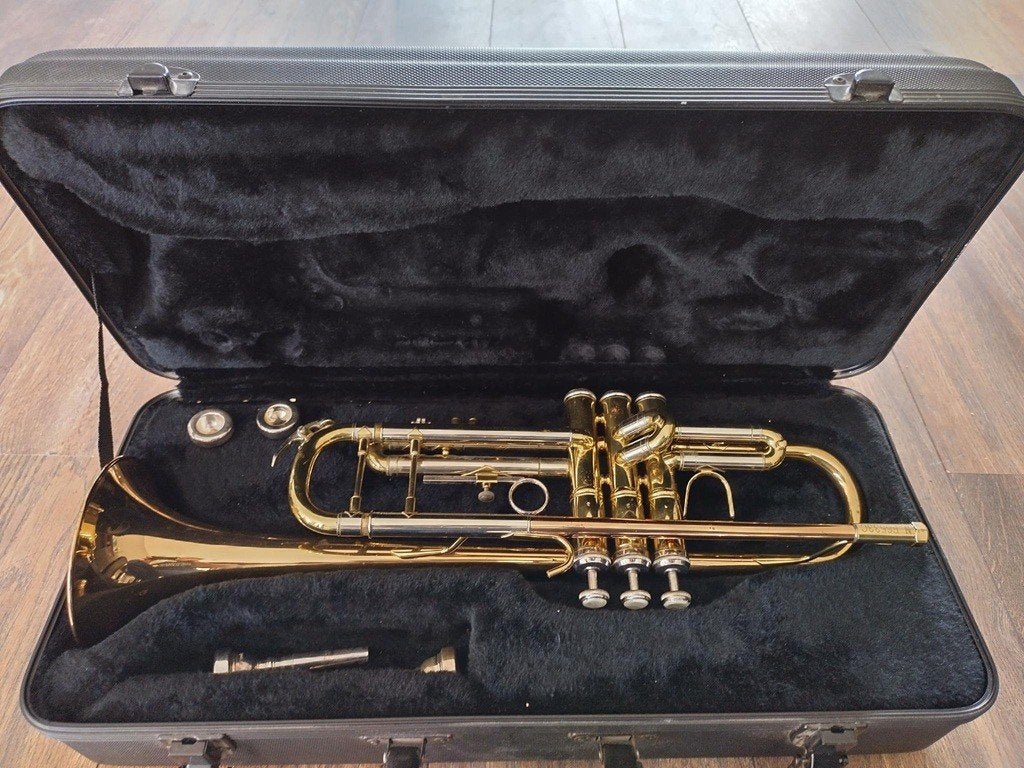 Stagg Bb trompet incl. koffer en 4 mondstukken, Ophalen, Gebruikt, Stagg, Info@staggmusic.com