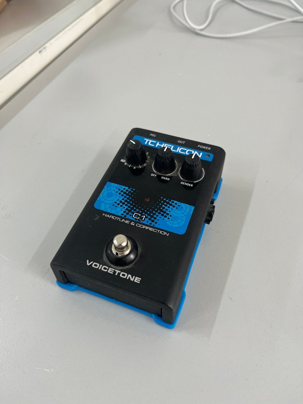 TC-Helicon VoiceTone C1 autotune pedaal, Ophalen of Verzenden, Zo goed als nieuw