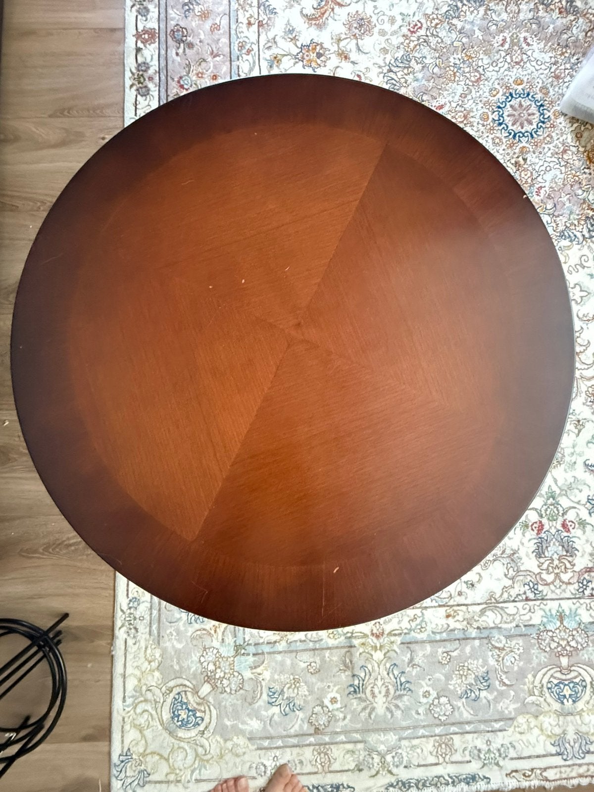 Wijntafel, Huis en Inrichting, Rond, 55 tot 75 cm, Zo goed als nieuw, Hout