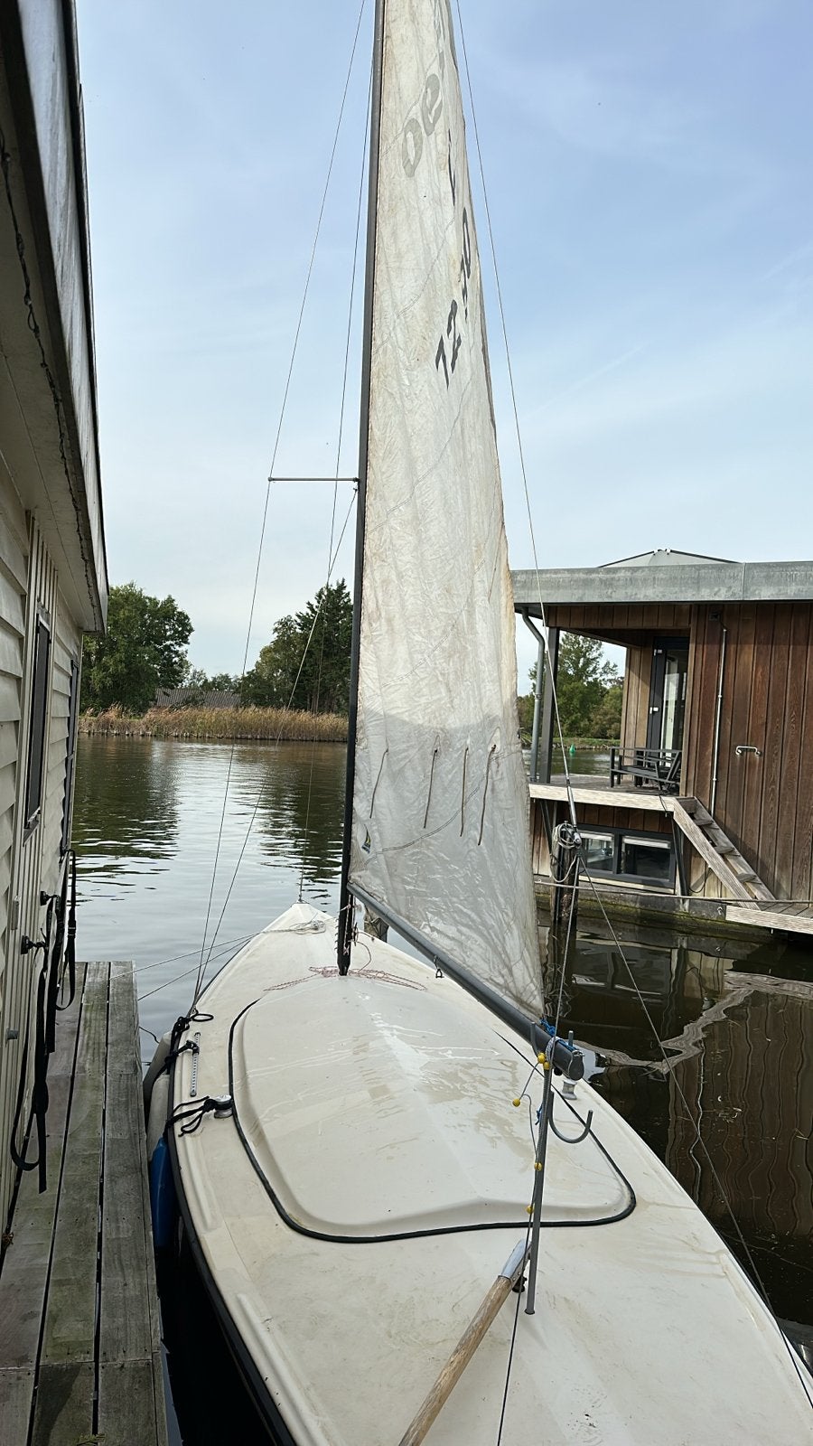 Centaur open zeilboot met Yamaha buitenboordmotor, Watersport en Boten, Ophalen, Gebruikt, Centaur, Grootzeil