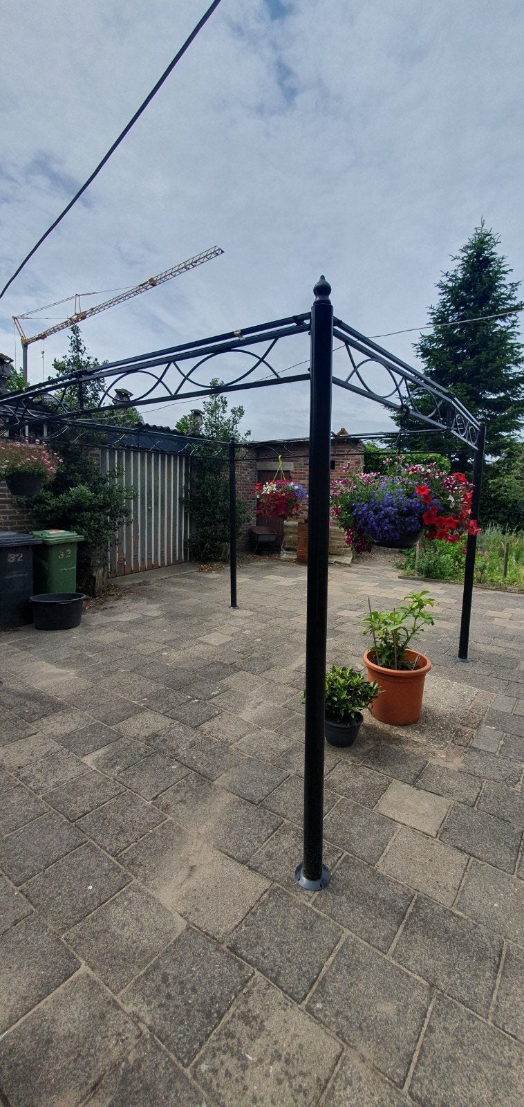 Partytent -  frame  - 3m x3m, Ophalen, Gebruikt, Minder dan 4 meter, Paviljoen