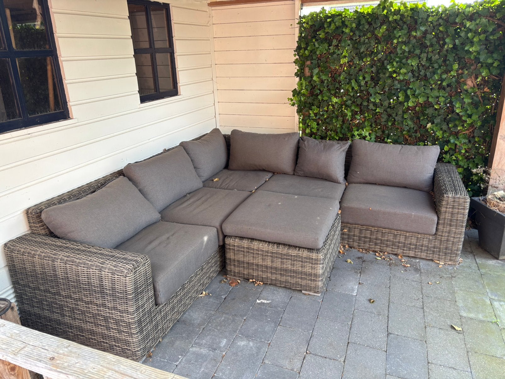 Te koop gebruikte tuinset, Ophalen of Verzenden, Zo goed als nieuw, Kunststof
