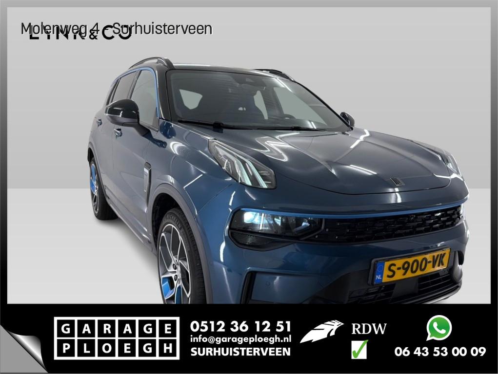 Lynk & Co 01 1.5 PHEV 262PK Adapt.Cruise Zwarte Hemel 360°, Euro 6, Blauw, 120 €/maand, Origineel Nederlands